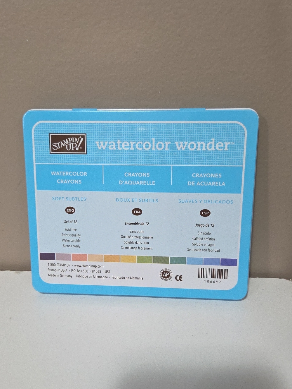 Soft Subtles Watercolor Wonder Watercolor Crayons.